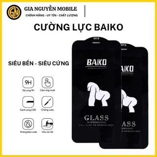 Kính cường lực iphone kingkong baiko full màn cho x/xs/xr/xsm 11/11pr/11prm 12-14prm