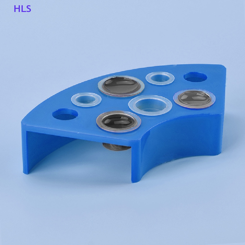 Giá Đỡ Cốc Mực Xăm 8 Lỗ Bằng Nhựa Tiện Dụng