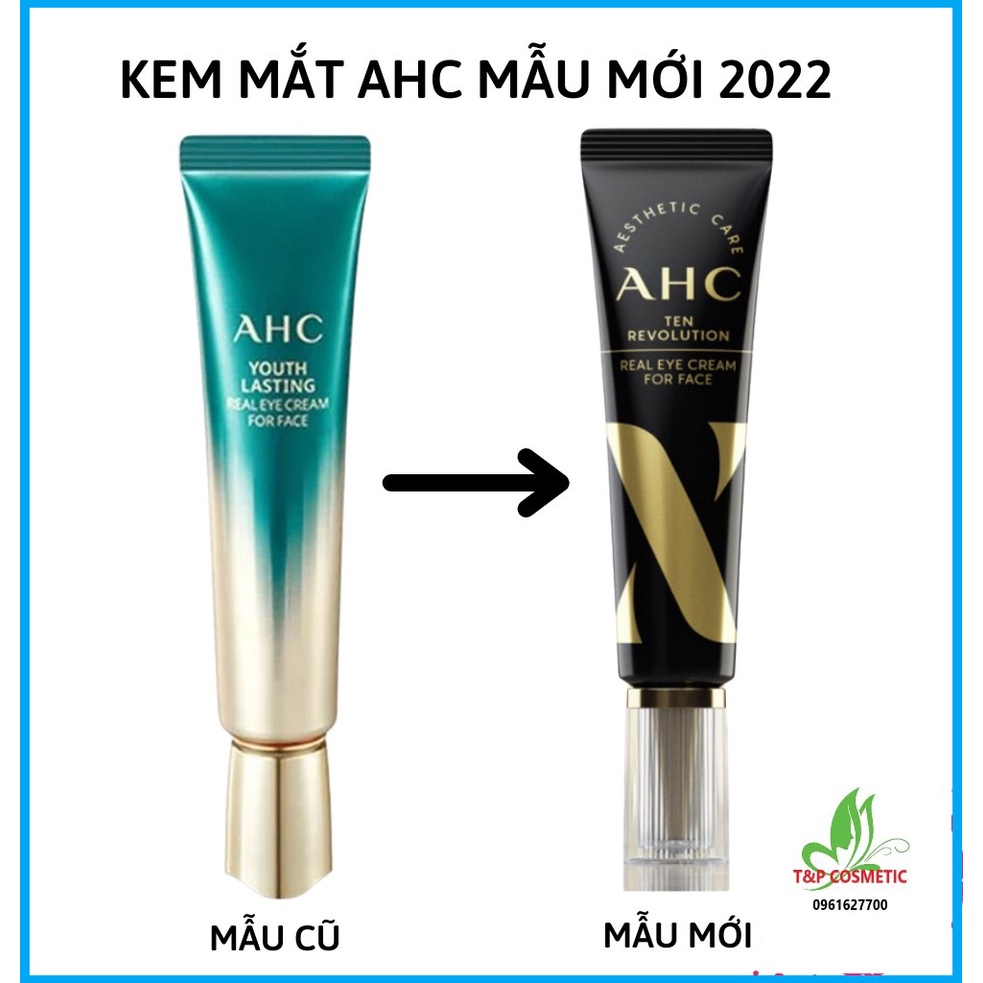 Kem Mắt AHC PRIVATE REAL EYE CREAM FOR FACE 12ML