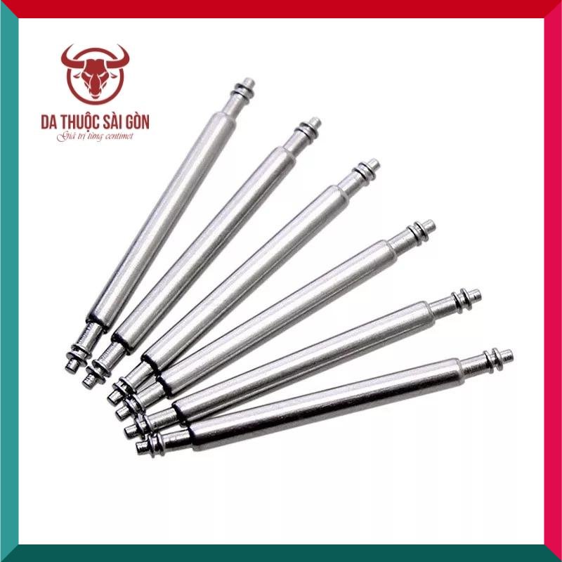 Chốt đồng hồ inox 316 đủ size từ 8mm đến 26mm - Da Thuộc Sài Gòn