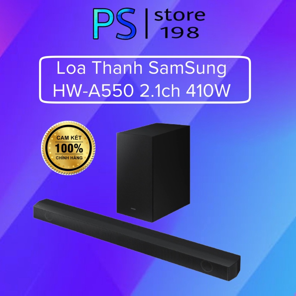 Loa thanh Samsung HW-B550 2.1ch 410W hàng chính hãng cao cấp