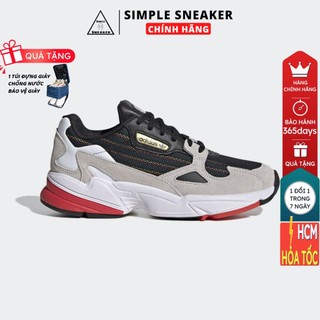 Giày Thể Thao Nữ Adidas 🔴FREESHIP🔴Adidas Falcon W Olympic 2020 Chính Hãng - Giày Sneaker Chạy Bộ Đế Cao 4cm [ Q47262]