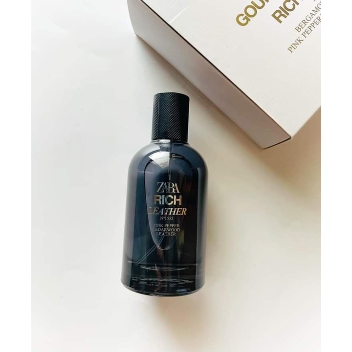 Sét Nước Hoa Nam GOUR MAND LEATHER EDP + RICH LEATHER EDP 200ML -N1