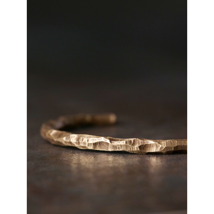 Vòng Tay Hở Hình Búa Nha Khoa Bằng Đồng Thời Trang unisex