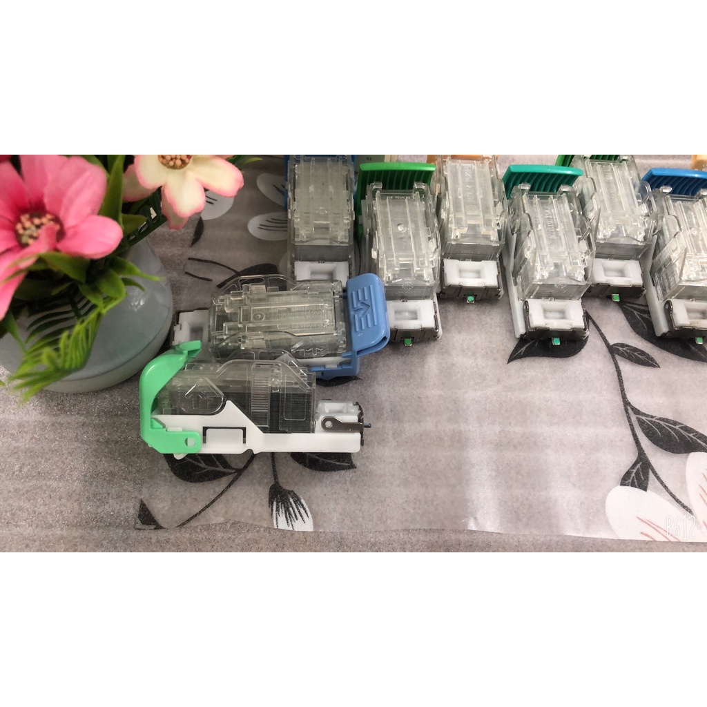 Combo 5 hộp Kim bấm / đạn ghim cho máy bấm kim điện tự động. Automatic electric stapler