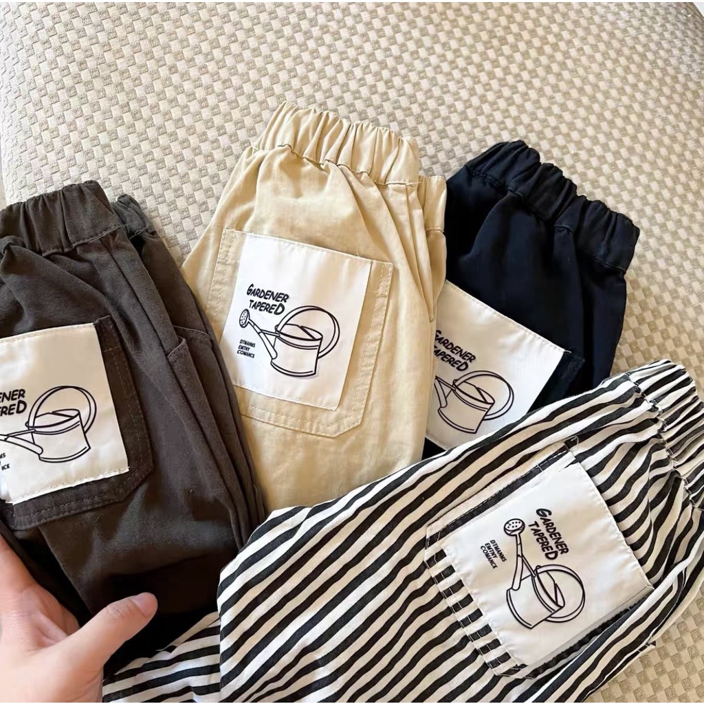 Quần Jogger Quần Dài Thu Đông Phong Cách Hàn Quốc Cho Bé Từ 8kg Đến 32Kg Thời Trang Trẻ Em Chaarlie Kids