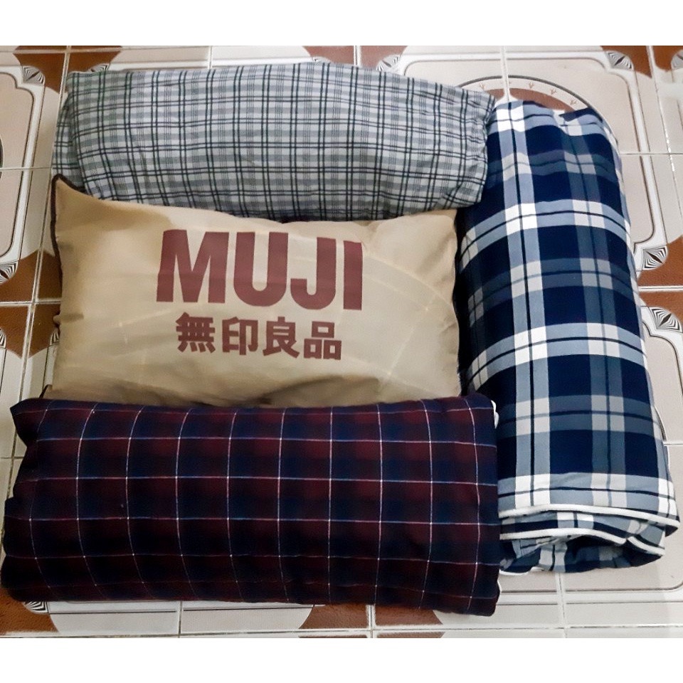 Túi ngủ văn phòng, du lịch đa năng MUJI kèm gối