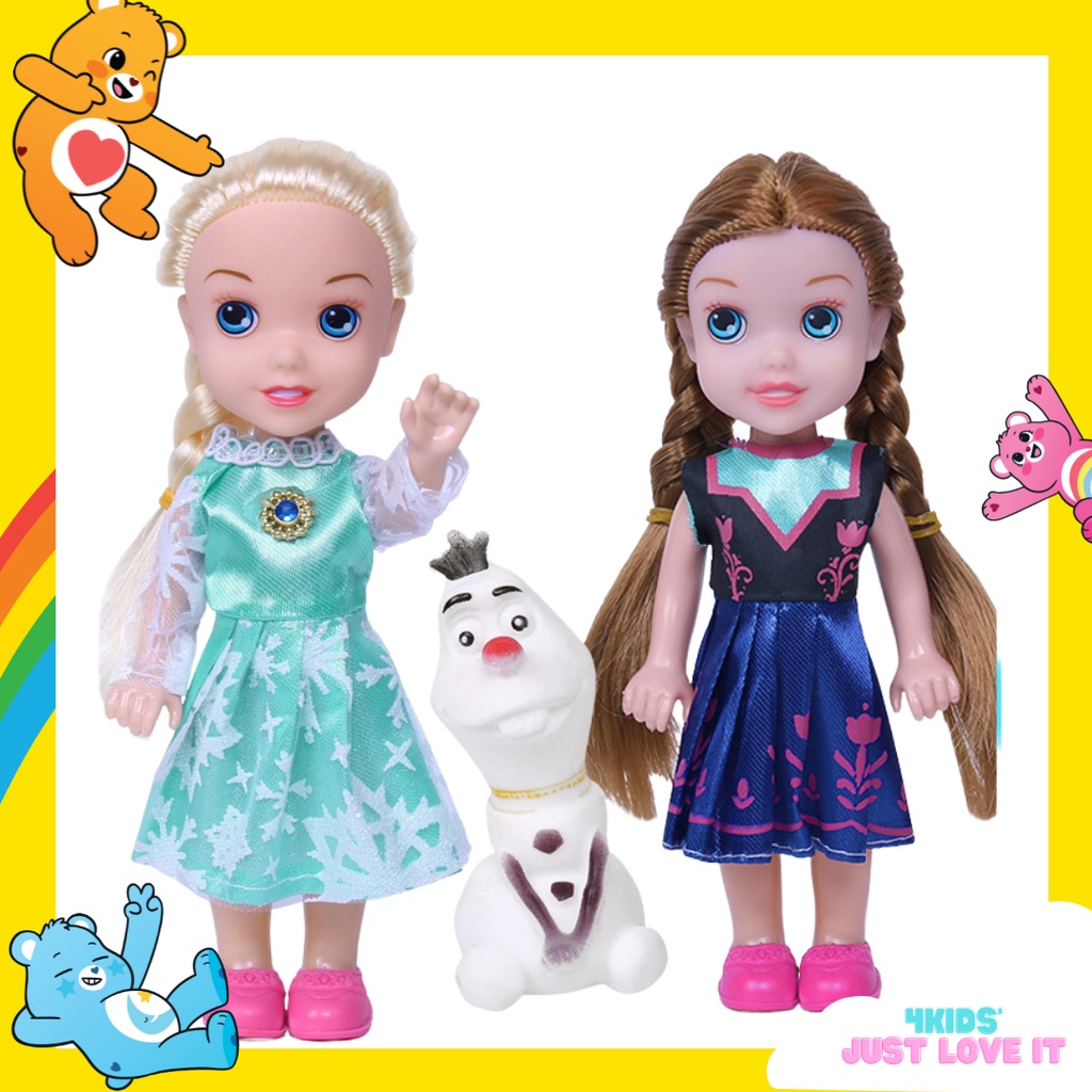 Búp Bê Nhỏ Elsa Anna (không hộp)