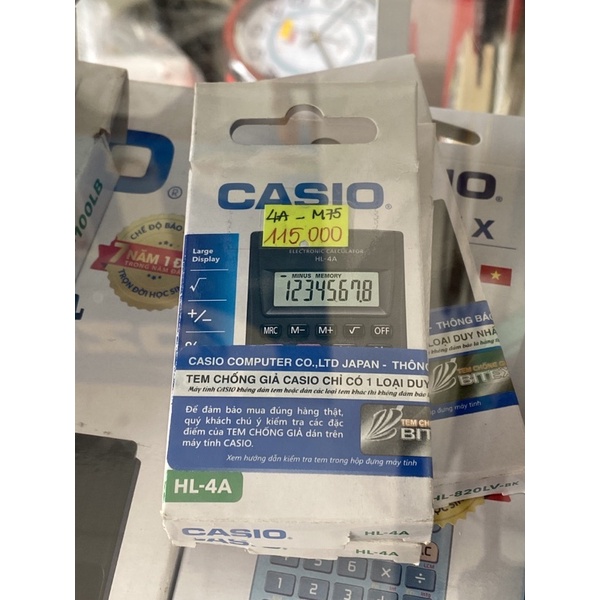 Máy tính Casio HL-4A