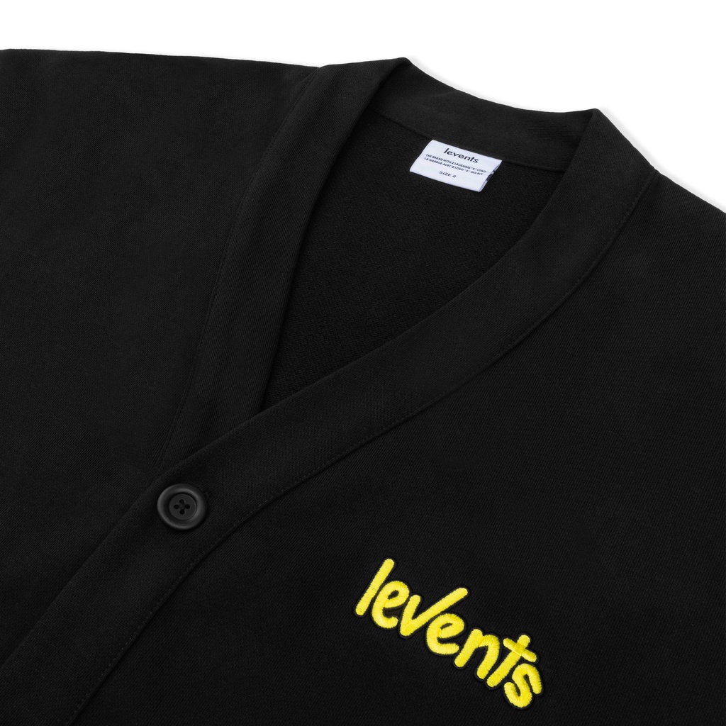 Áo Cardigan Levents Play Logo/ Black
