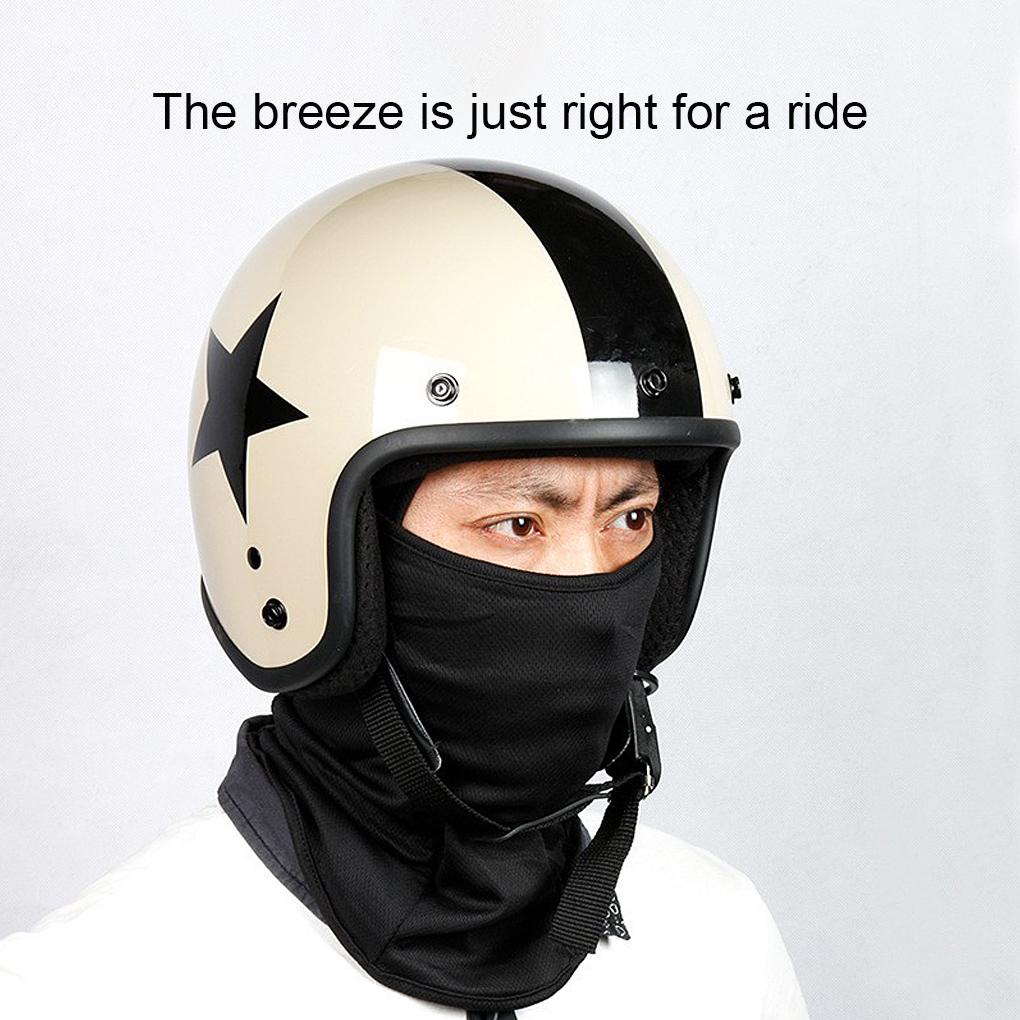 Mũ Trùm Đầu Kiêm Khăn Choàng Cổ Giữ Ấm Thoáng Khí Chống Lạnh Mùa Đông Cho Nam