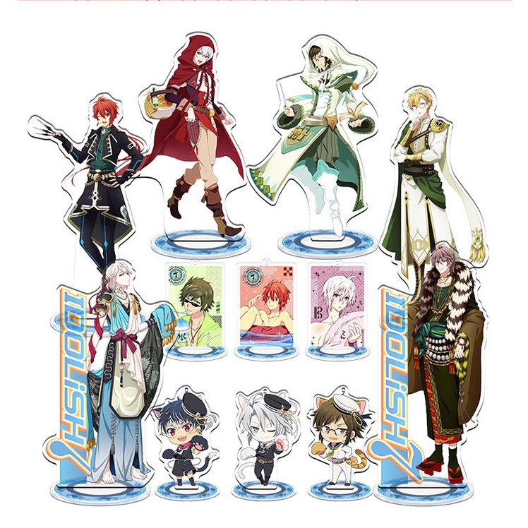 Mô Hình Búp Bê IZUMI IORI NIKAIDO YAMATO IZUMI MITSUKI Trong Game IDOLiSH7 Bằng Acrylic Cao 20cm