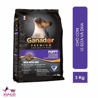 THỨC ĂN CHÓ GANADOR PUPPY DÀNH CHO CHÓ NHỎ-GÓI 3KG
