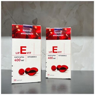 Vitamin E đỏ Mirrolla 30 viên Nga