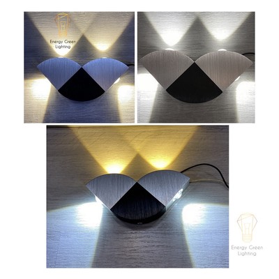 Đèn Tường Led Hình Con Bướm Energy Green Lighting DT-7301 Kiểu Dáng Hiện Đại - 4 Đầu Chiếu Sáng - Bảo hành 12 tháng