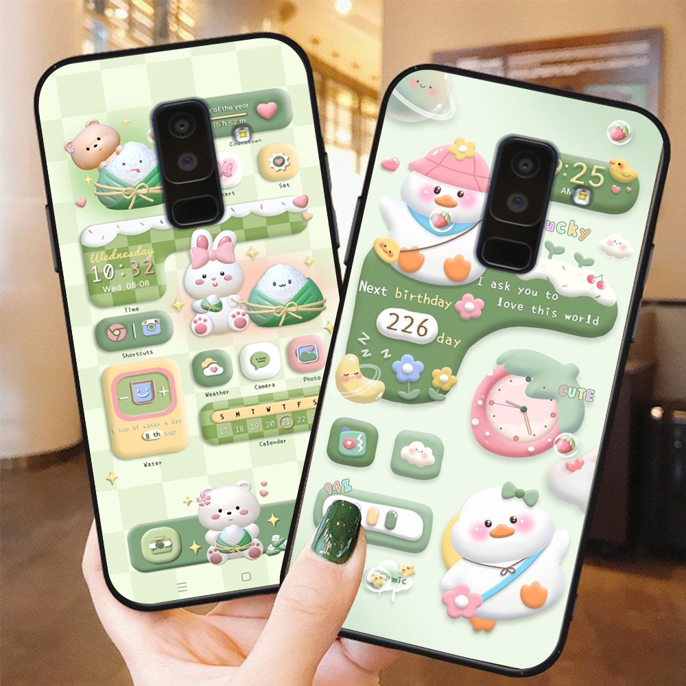 Ốp lưng điện thoại Samsung a6 2018 / ss a6 plus / ss j8 in hình 3d hot chen cute dễ thương