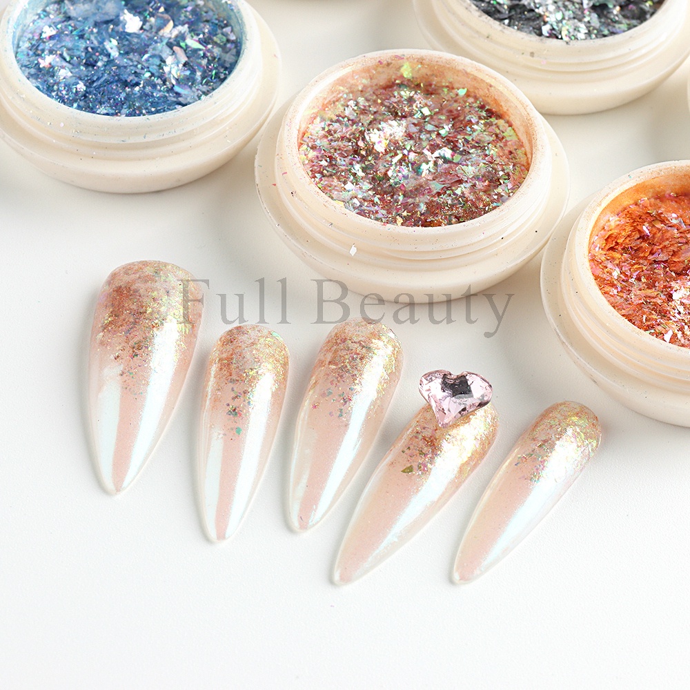 1 Hộp Kim Tuyến Lấp Lánh Trang Trí Móng Tay Nghệ Thuật