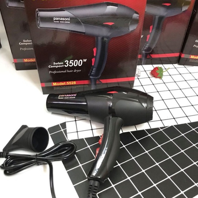 Máy Sấy Tóc 2 Chiều Model 5528 Công Suất Lớn 3500W Siêu Nhanh Khô, Chăm Sóc Và Bảo Vệ Tóc (Tặng Dụng Cụ Tạo Kiểu)