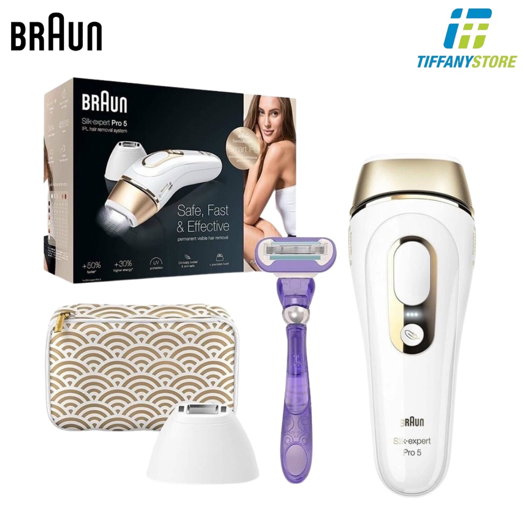 Máy triệt lông Braun Silk Expert Pro 5 - PL5137