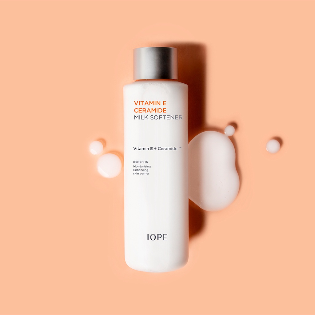 IOPE Vitamin E Ceramide E Milk Softener Sữa vitamin e ceramide e 50ml - Chống Lão Hóa Chống Khô Và Đỏ