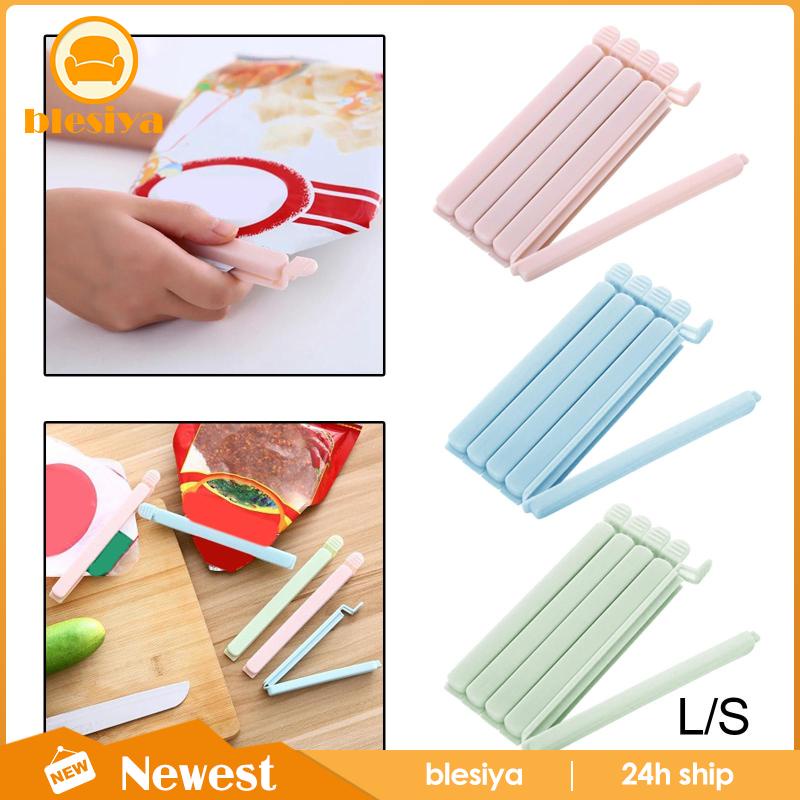 Set 5 Kẹp Niêm Phong Túi Thực Phẩm Có Thể Tái Sử Dụng Cho Nhà Bếp