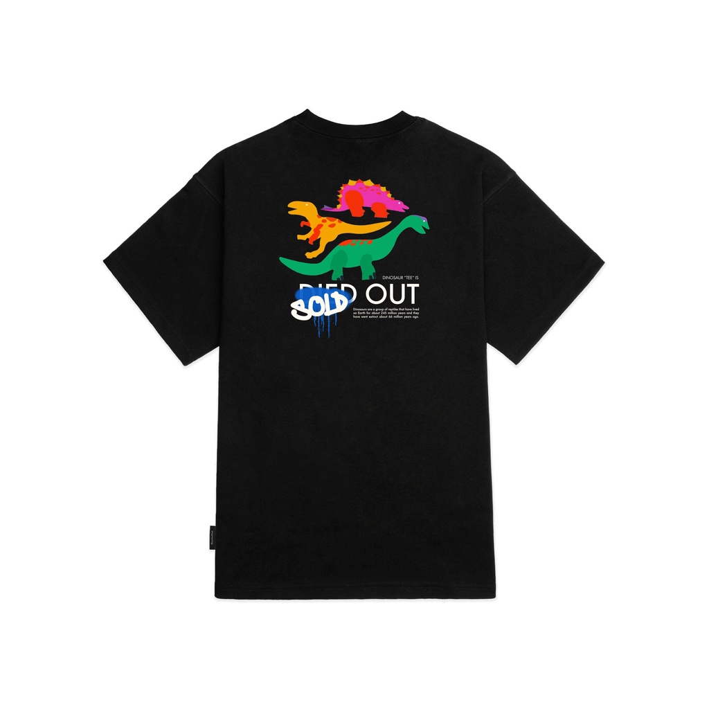 Áo Thun Levents Dinosaur/ Black