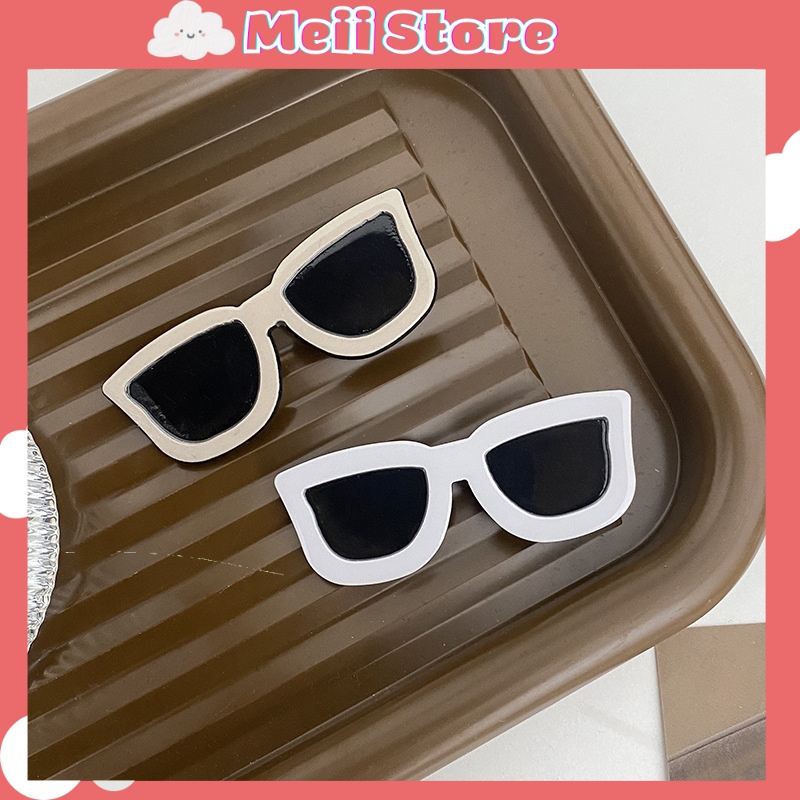 Ghim tóc cho bạn gái, Ghim tóc cho bé gái đáng yêu hình chiếc kính