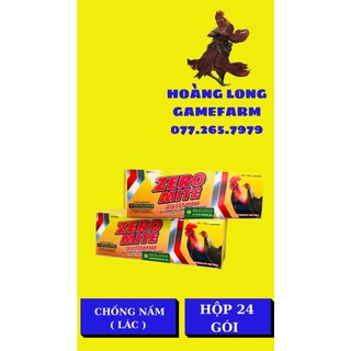 Zero Mite 1 gói Xà bông tắm gà đẹp lông, loại bỏ rận mạt