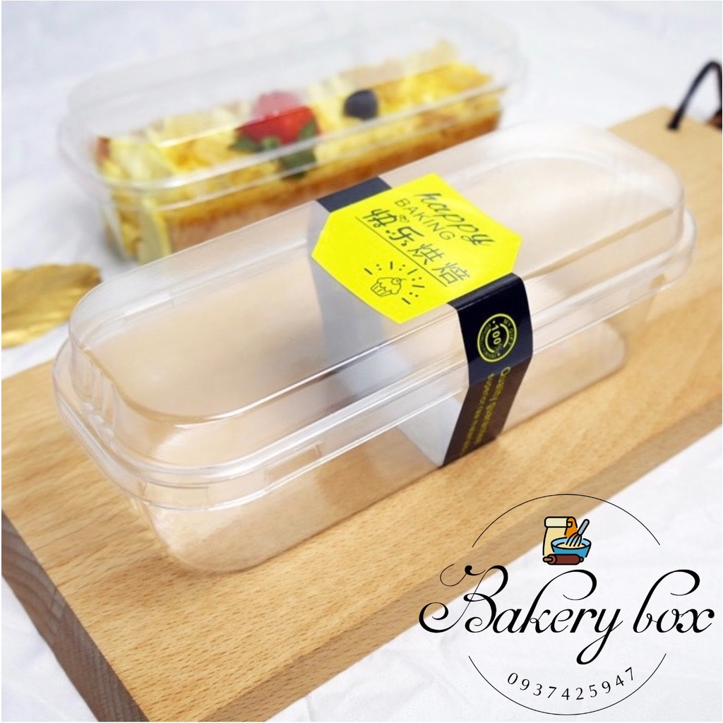 Set 50 | Hộp XY599 Đựng Bánh Lạnh, Tiramisu, Oreo Cheesecake