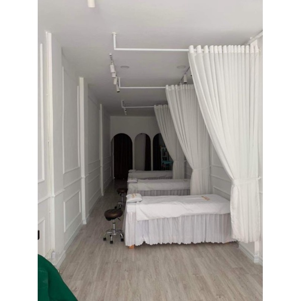 Rèm voan trắng voan trang trí  giá rẻ