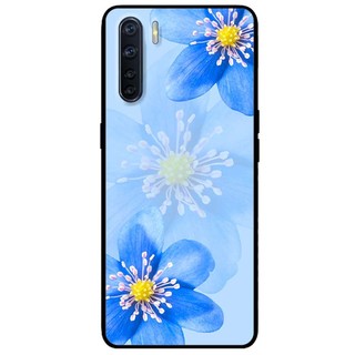 Ốp lưng Oppo Reno 3 / A91 - Reno 3 Pro - Reno 4 - Reno 4 Pro - Reno 5 - Reno 5 Pro mẫu Hoa Lan Xanh
