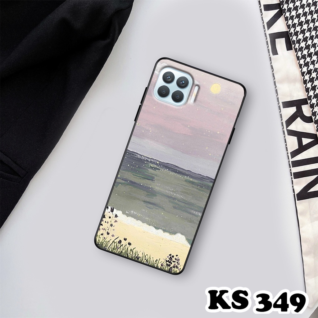 Ốp lưng Oppo A93 - Oppo A73 - Ốp in hình Cánh đồng hoa - Chất liệu TPU siêu bền