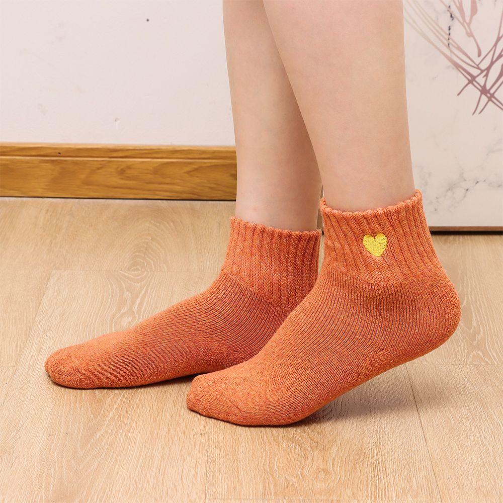 MAXG Vớ Cotton Dày Dặn Giữ Ấm Thời Trang Cho Nữ