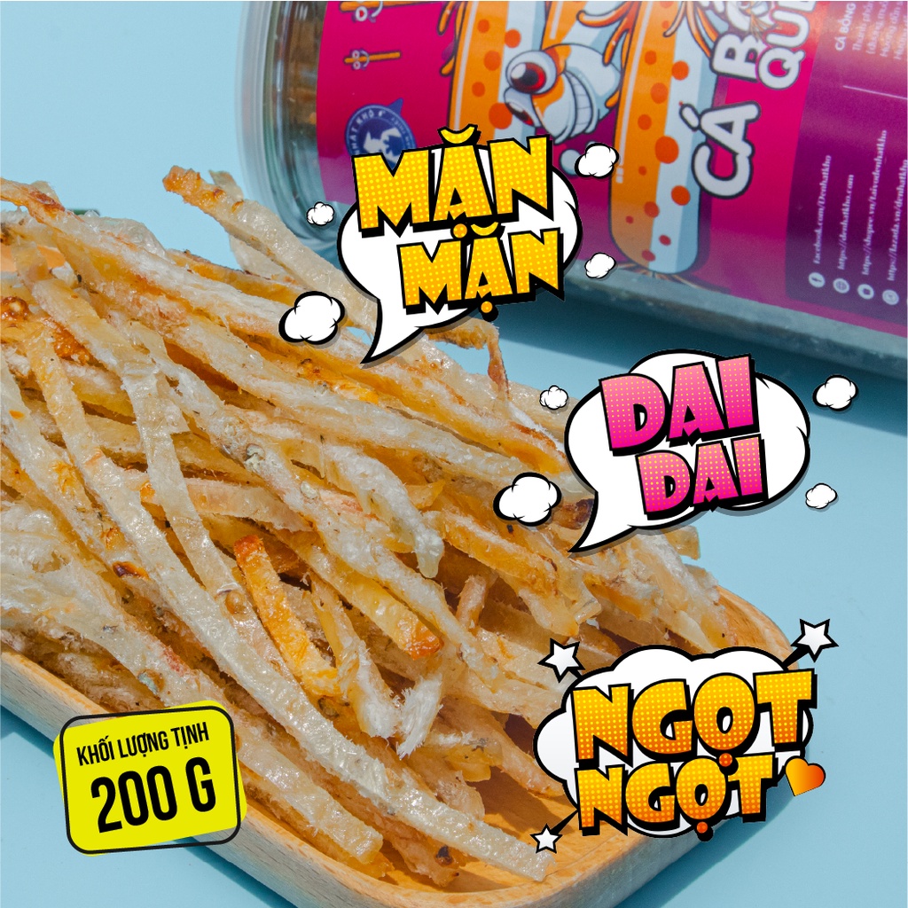 Khô cá bống que tẩm gia vị 230g đồ ăn vặt ngon giá rẻ Đệ Nhất Khô Đặc Sản Phan Thiết AV05
