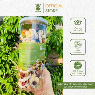 Bánh gạo lứt mix hạt dinh dưỡng, bánh gạo lức ăn kiêng, đồ ăn vặt healthy