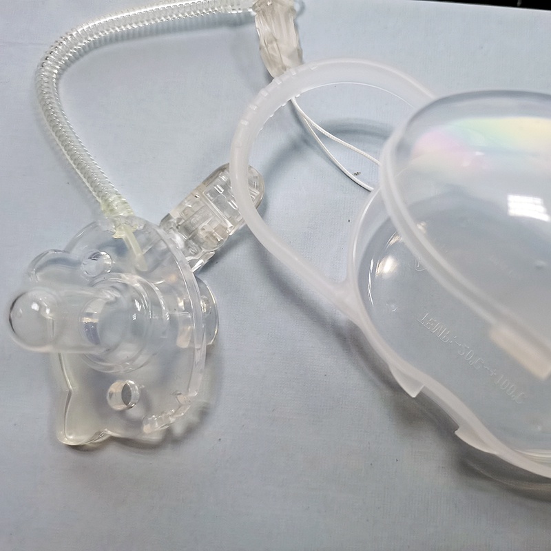 Núm Ti Giả Bằng Silicon Mềm Cho Bé Sơ Sinh