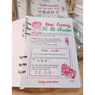 Sổ tay Takenote Toán 7