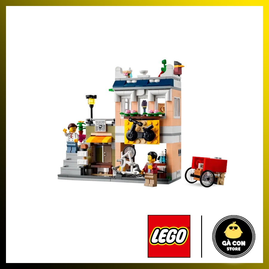 LEGO Creator 3in1 Downtown Noodle Shop - tiệm mỳ xe kem