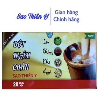 Bột ngâm chân thảo dược sao thiên y