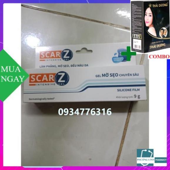 Combo Gội Là Đen Thái Dương+ Gel ScarZ Solution 9gr giảm sẹo chuyên biệt