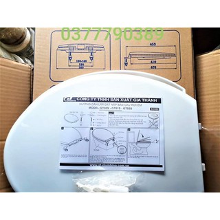 combo 10 nắp bồn rơi êm cao cấp