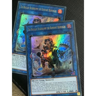 Thẻ yugioh:tri-brigade bearbumm the rampant rampager