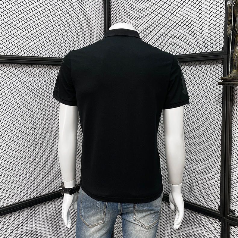 Áo Thun Polo Tay Ngắn In Chữ Thời Trang Mùa Hè Dành Cho Nam
