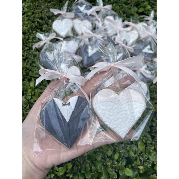 Cookie icing - Quà đám cưới - Quà cám ơn - Bánh quy vẽ theo yêu cầu