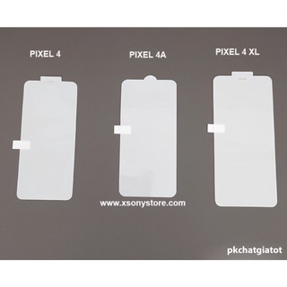 Google pixel 4 – pixel 4a – pixel 4 xl - dán ppf full màn hình cao cấp