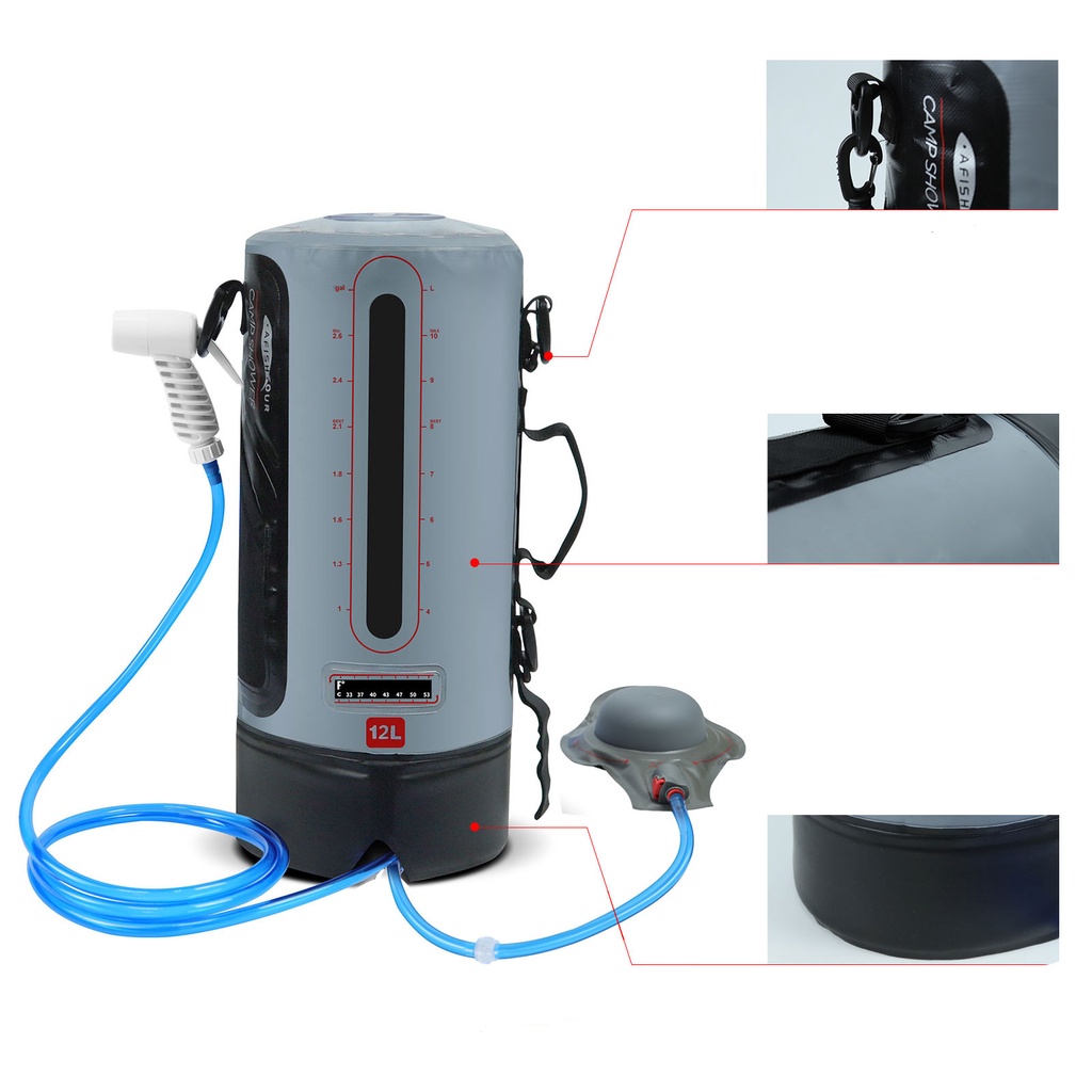 Túi Tắm Có Thể Gấp Gọn Tiện Dụng Khi Đi Cắm Trại