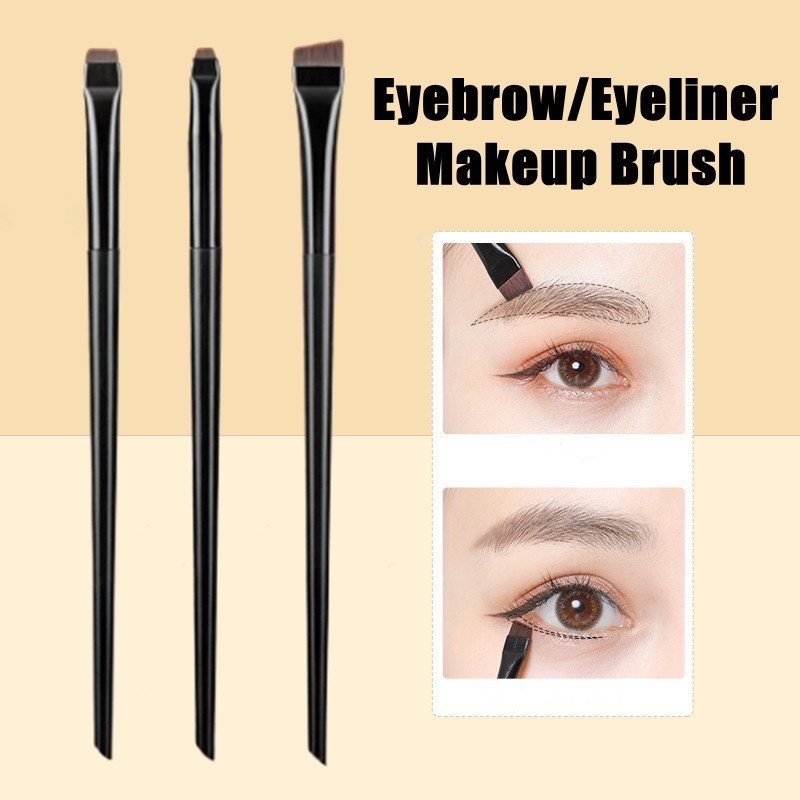 Bộ 3 Cọ Trang Điểm Đầu Bằng Sợi Lông Mềm Siêu Mỏng