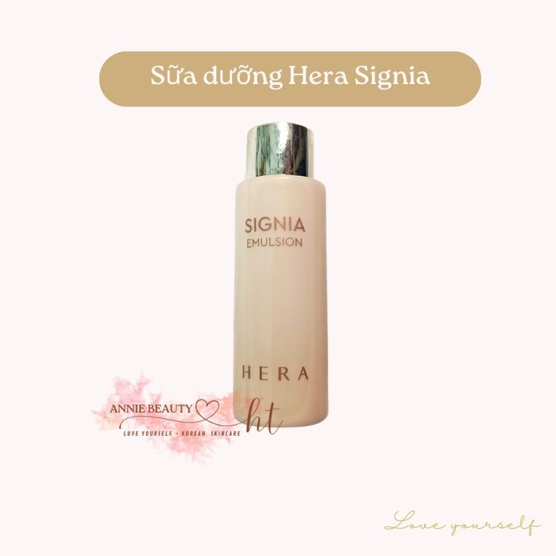 Kem dưỡng dạng sữa Hera Signia Emulsion cấp ẩm, cải thiện lão hóa cho da, dùng được cho da mụn