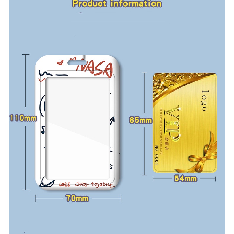 Dây đeo thẻ tên / Spaceman Đựng Thẻ Truy Cập / Thẻ Truy Cập / Làm Việc / Xe Bus Pass