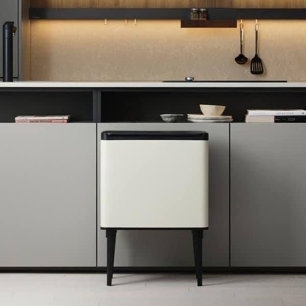 THÙNG RÁC 30L HANSSEM SIGNITURE TOUCH BIN HÀN QUỐC